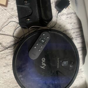 Eufy Black Robotic Vacuum Cleaner with Remote max pro 15
